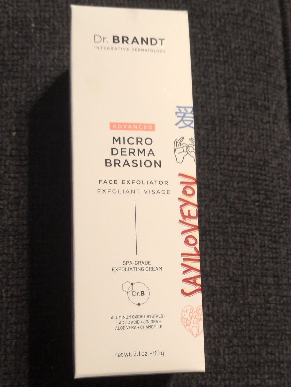 Dr. Brandt Microdermabrasion Face Exfoliator - White, Red, Blue